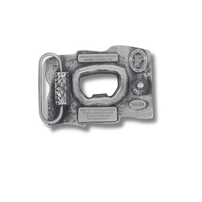 Union Jack - Bottle Opening Belt Buckle