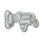 Rear of Tractor Belt Buckle Flash My Buckle
