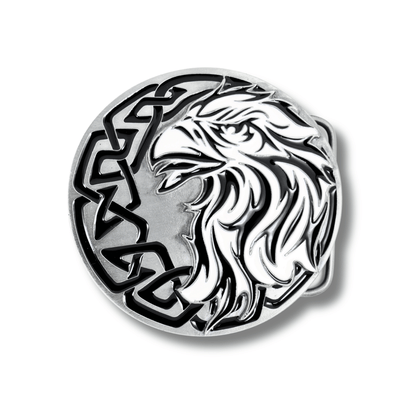 Tribal Celtic Eagle Belt Buckle