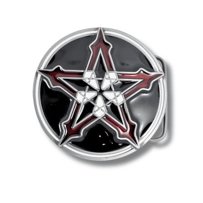 Pentagram Star Belt Buckle