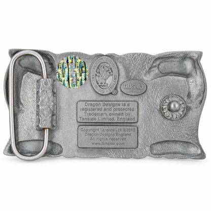 Celtic Birds Design Belt Buckle