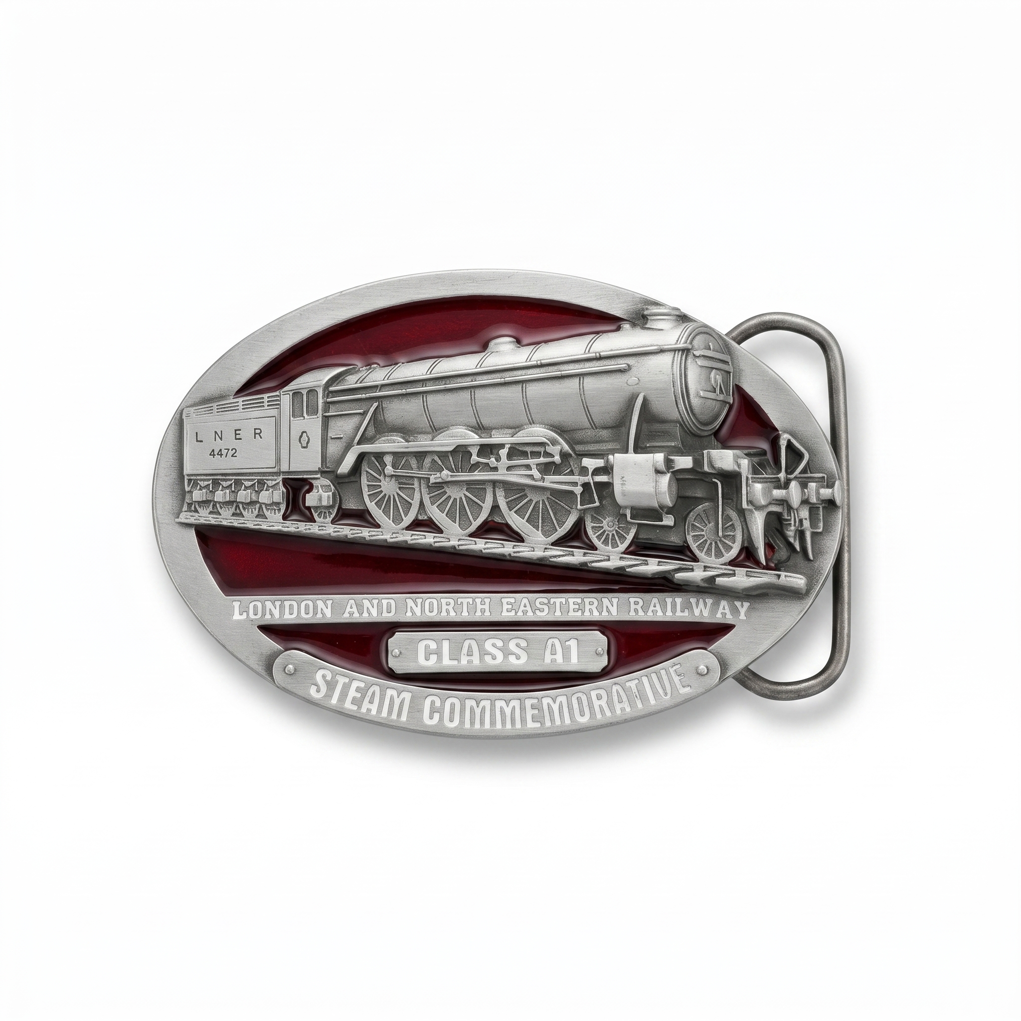 Steam Train Belt Buckle