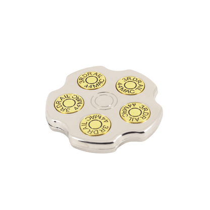 Revolver Bullet Spinner Belt Buckle | Rotating