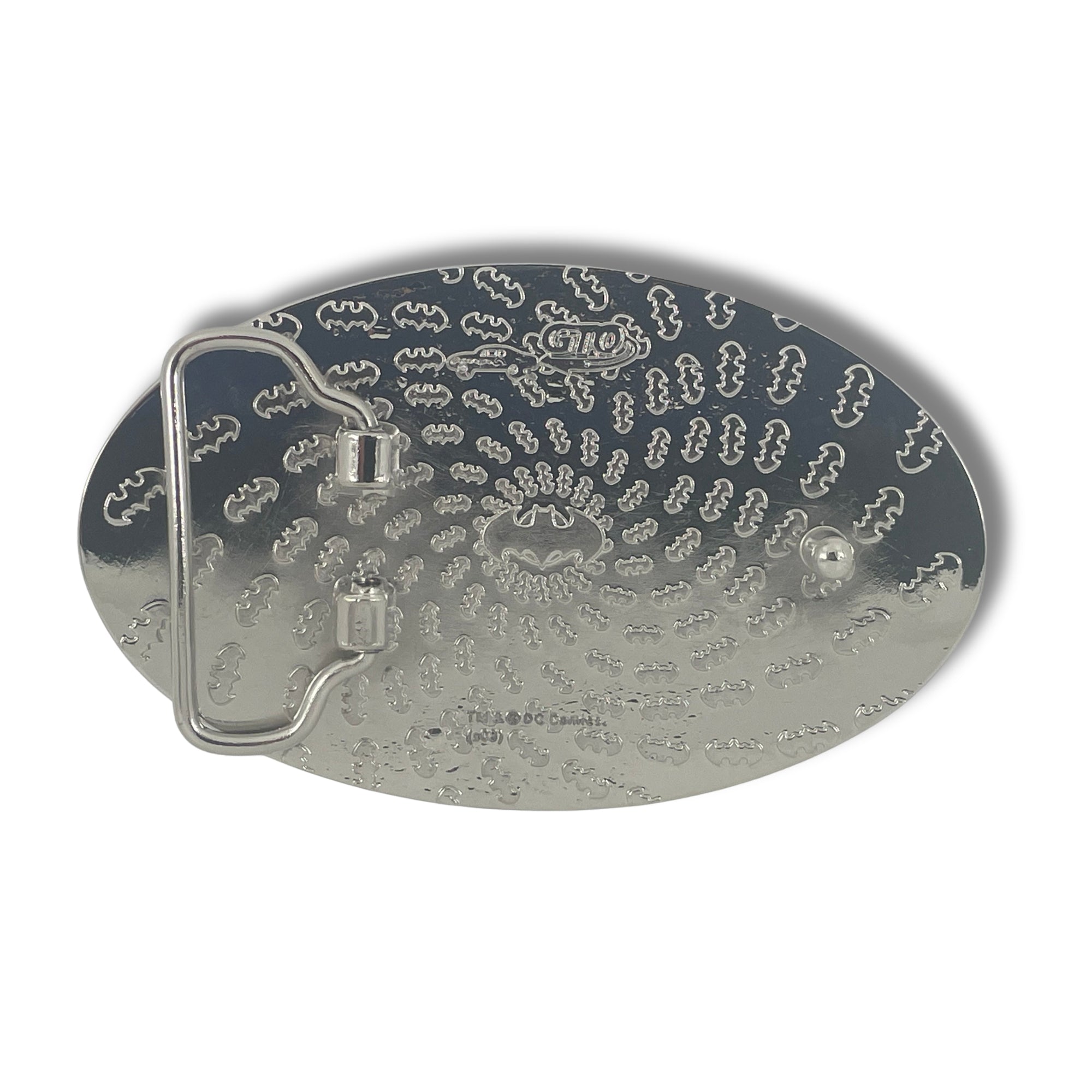 Batman Yellow & Black Shield Belt Buckle