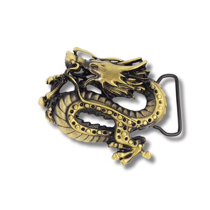 Chinese Dragon Belt Buckle