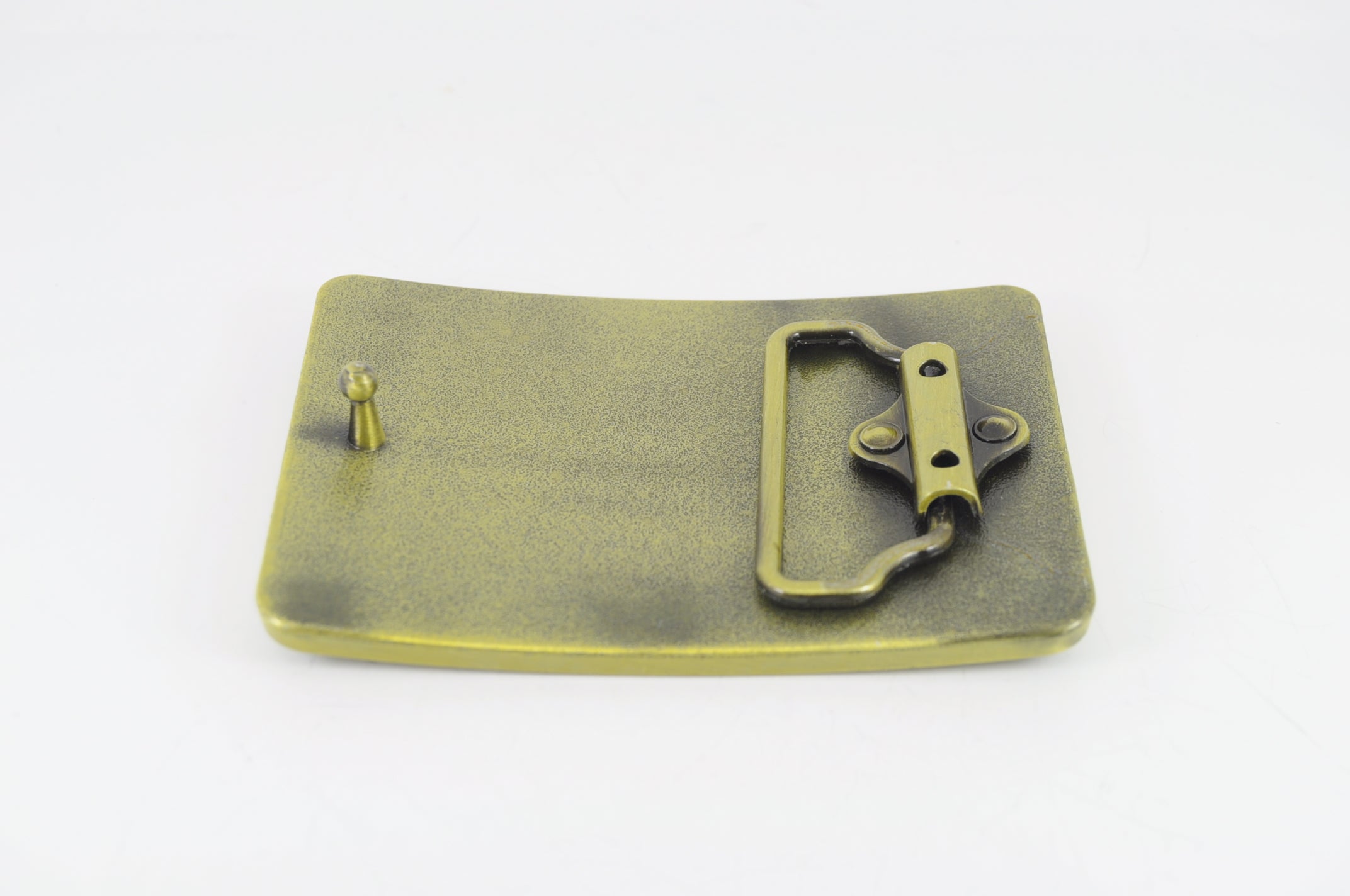 Blank Belt Buckle – Antique Silver or Brass - 90mm x 60mm - Fits 38mm 1.5" Belts