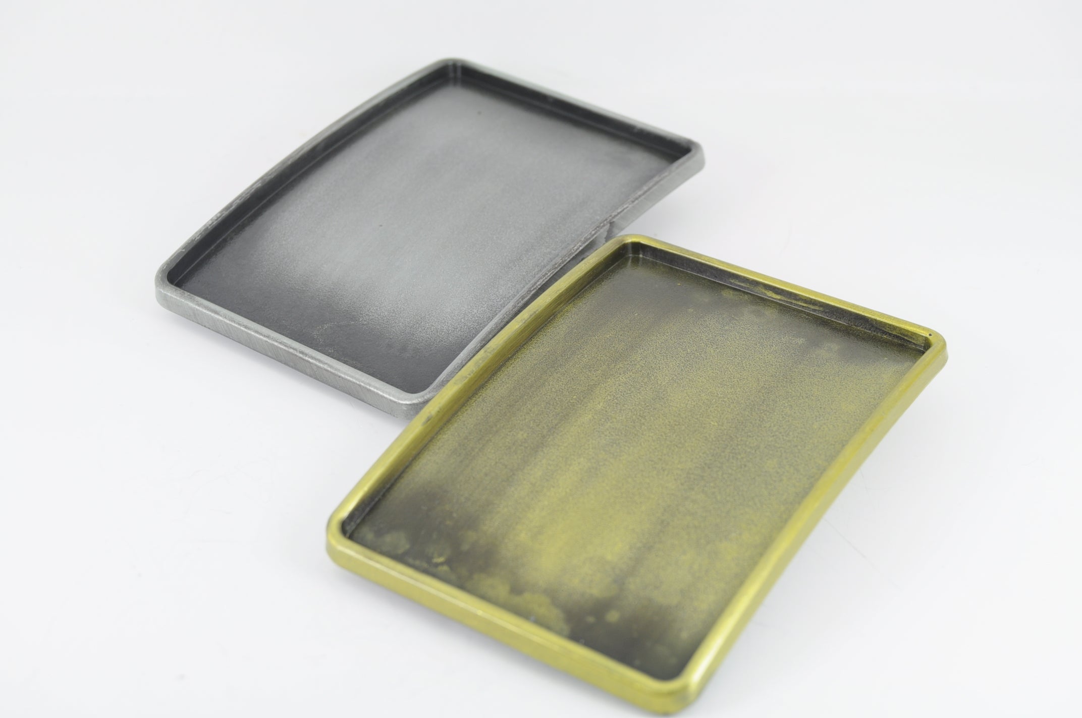 Blank Belt Buckle – Antique Silver or Brass - 90mm x 60mm - Fits 38mm 1.5" Belts