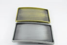 Blank Belt Buckle – Antique Silver or Brass - 90mm x 60mm - Fits 38mm 1.5" Belts Flash My Buckle