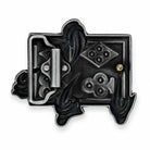 Ace Playing Cards Belt Buckle | Crystal Detail | Rock Style - Flash My Buckle