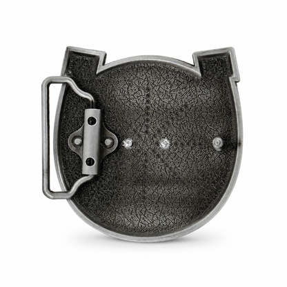 Horseshoe & Cowboy Boot Belt Buckle