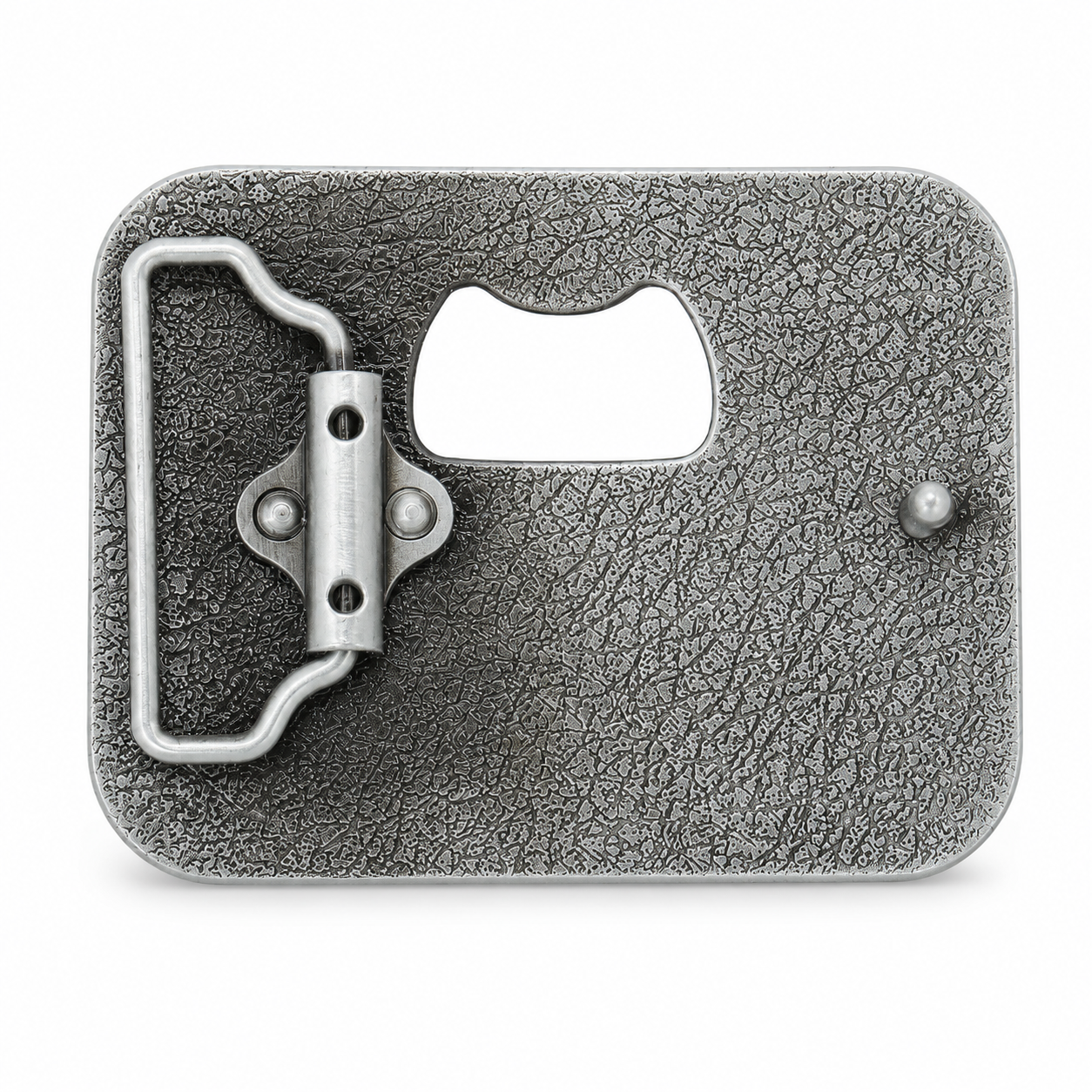 Longhorn Skull Belt Buckle Bottle Opener