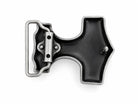 Rear of the anchor belt buckle on a white background