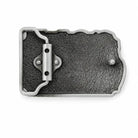 Golf Belt Buckle | Green Enamel & Yellow Golf Bag Detail - Flash My Buckle