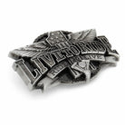Live to Ride Belt Buckle | Wings, V-Twin Engine & Stars Flash My Buckle