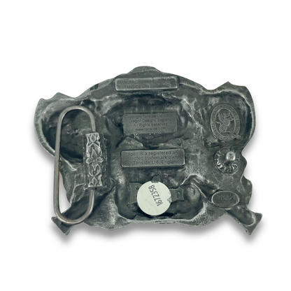 Rear Of Skull and crosses Belt Buckle