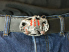 Jester Skull Belt Buckle Flash My Buckle