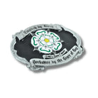 Yorkshire Rose Belt Buckle – “God’s Own Country” Design Flash My Buckle