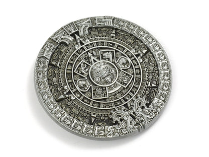 Aztec Calendar Belt Buckle