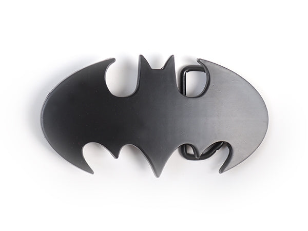 Batman '89 Belt Buckle – Black Enamel Finish – Superhero Emblem – Fits 1.5" Belts – Gift for Comic Fans and Collectors