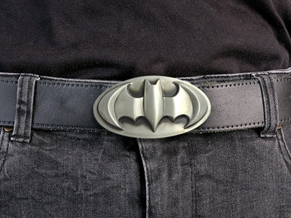 Batman Belt Buckle – Silver