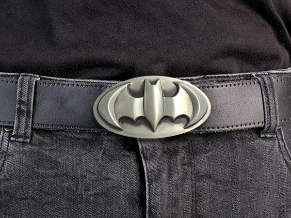 Batman Belt Buckle – Silver