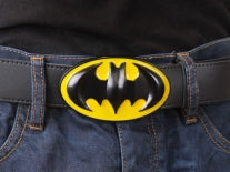 Batman Yellow & Black Shield Belt Buckle