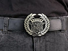 Cadillac Belt Buckle – Crest Emblem Design