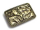 Arts & Crafts Belt Buckle – Bronze Pattern