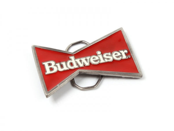 Budweiser Belt Buckle – Bowtie Logo Design