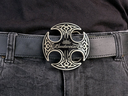 Budweiser Belt Buckle – Cross Logo Design