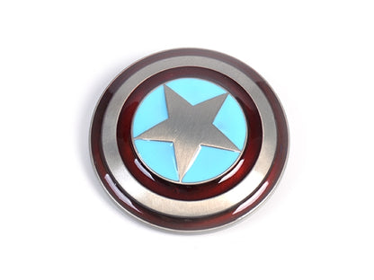 Captain America Belt Buckle – Star Shield Design