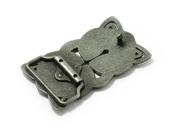 Celtic Belt Buckle – Rectangular Cross Weave