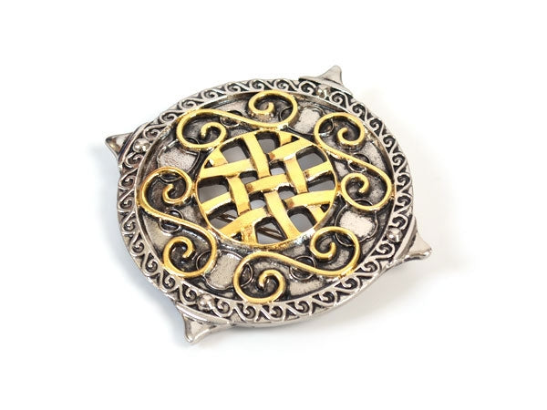 Celtic Intertwined Birds Belt Buckle