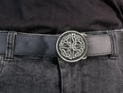 Celtic Interweave Shield Belt Buckle