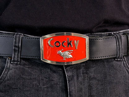 Cocky (Bones) Belt Buckle