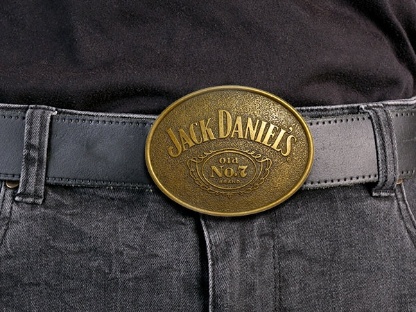 Jack Daniel's Old No. 7 Brass Limited Edition Belt Buckle