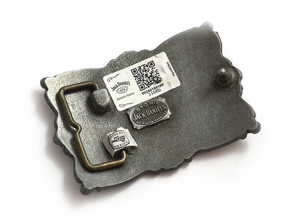 Jack Daniel's Ornate Metal Belt Buckle