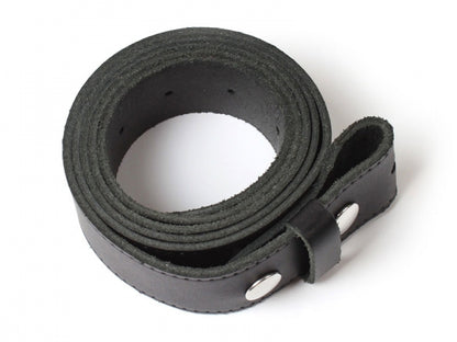 Real Leather Belt - Made for Interchangeable Belt Buckles