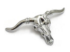 Longhorn Steer Skull Belt Buckle