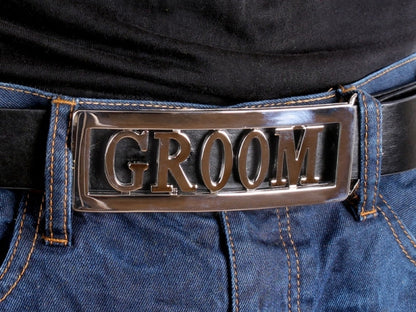 Personalised (Chrome) Belt Buckle