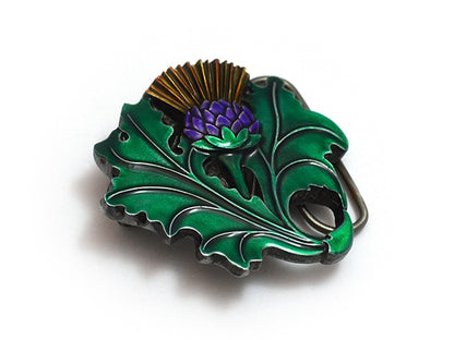 Scottish Thistle Belt Buckle