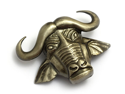 Buffalo Belt Buckle – Western Head Design