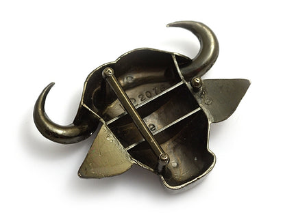 Buffalo Belt Buckle – Western Head Design