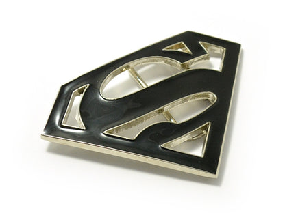 Superman Belt Buckle (Black)