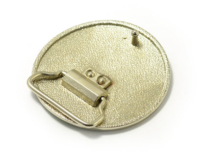 Thunder Cat Belt Buckle - Green and Silver