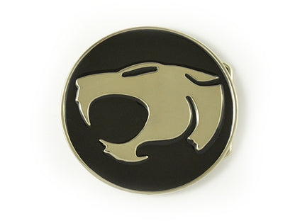 Thundercats Belt Buckle - Black & Silver