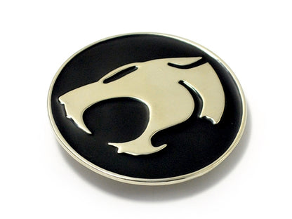 Thundercats Belt Buckle - Black & Silver