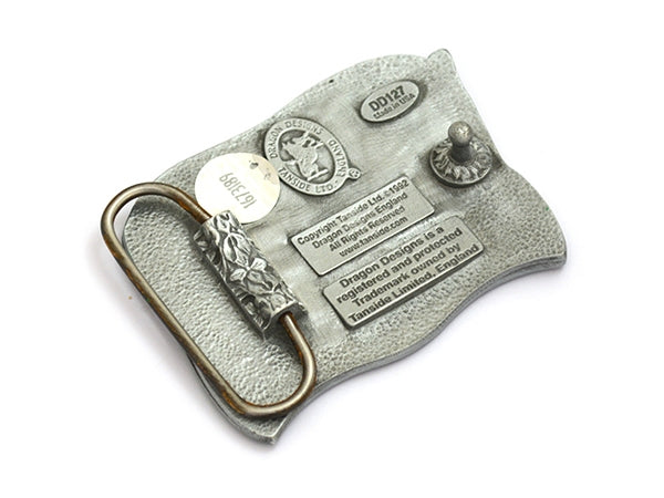 Welsh by the Grace of God Belt Buckle