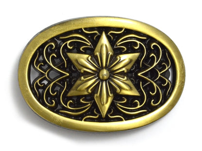 Western Star Gold Belt Buckle