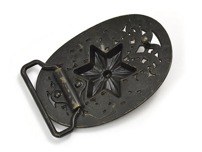 Western Star Gold Belt Buckle